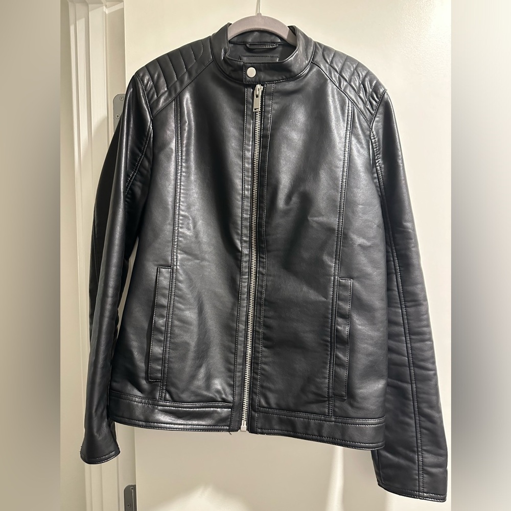 Zara leather jacket
